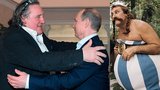 Obelix nechce válku! Na Putina už tlačí i jeho oblíbenec Depardieu 