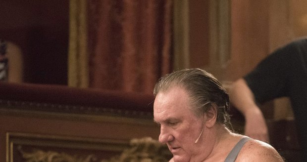 Gérard Depardieu hodně přibral.