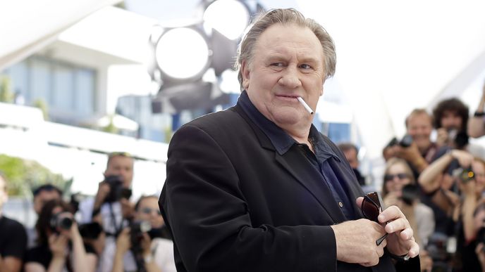 Herec Gérard Depardieu (74)