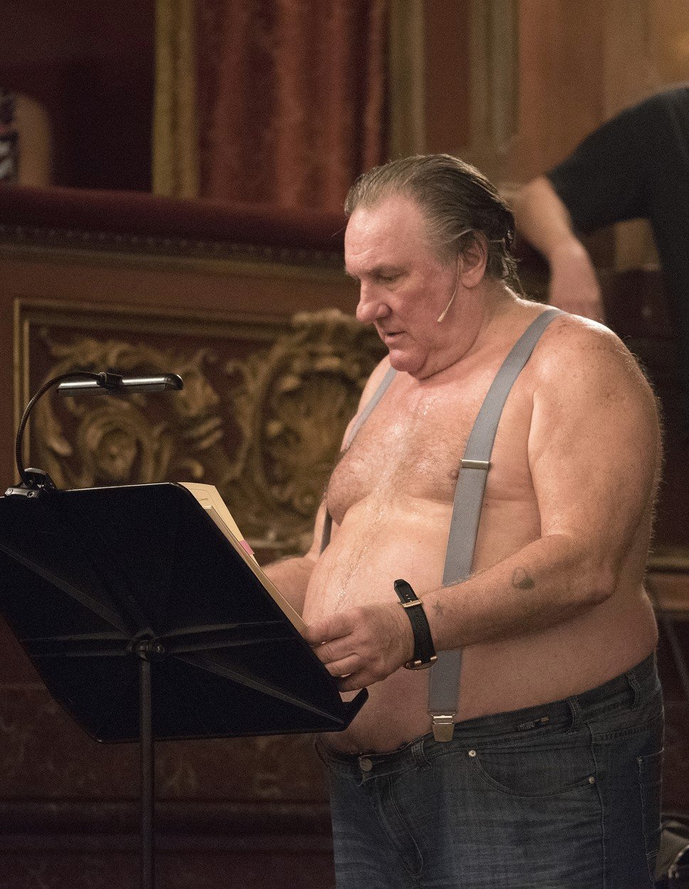 Gerard Depardieu hodně přibral.