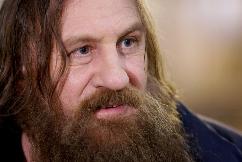 Depardieu jako Rasputin. Herec miluje Rusko a prezidenta Putina.