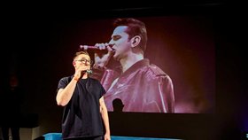 Křest knihy Depeche Mode Praha 1988 Filipa Macháčka.