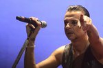 Zpěvák David Gahan z britských Depeche Mode opět rozpálil české publikum