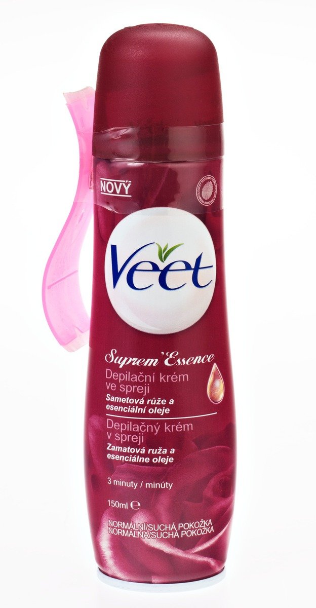 EDepilační krém ve spreji, Veet, 199 Kč