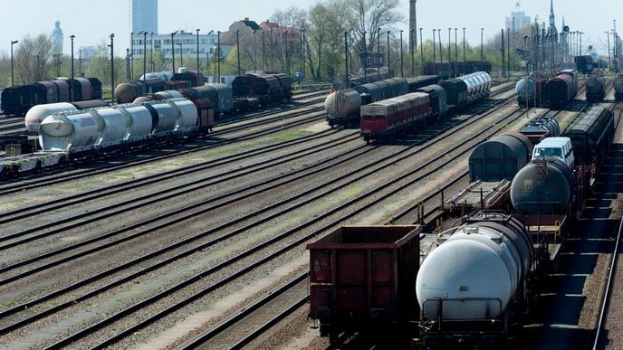 Depo Deutsche Bahn v Lipsku