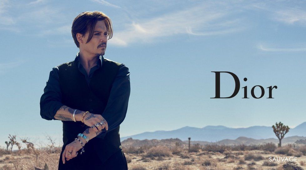 Johnny Depp se stal další slavnou tváří luxusního parfému