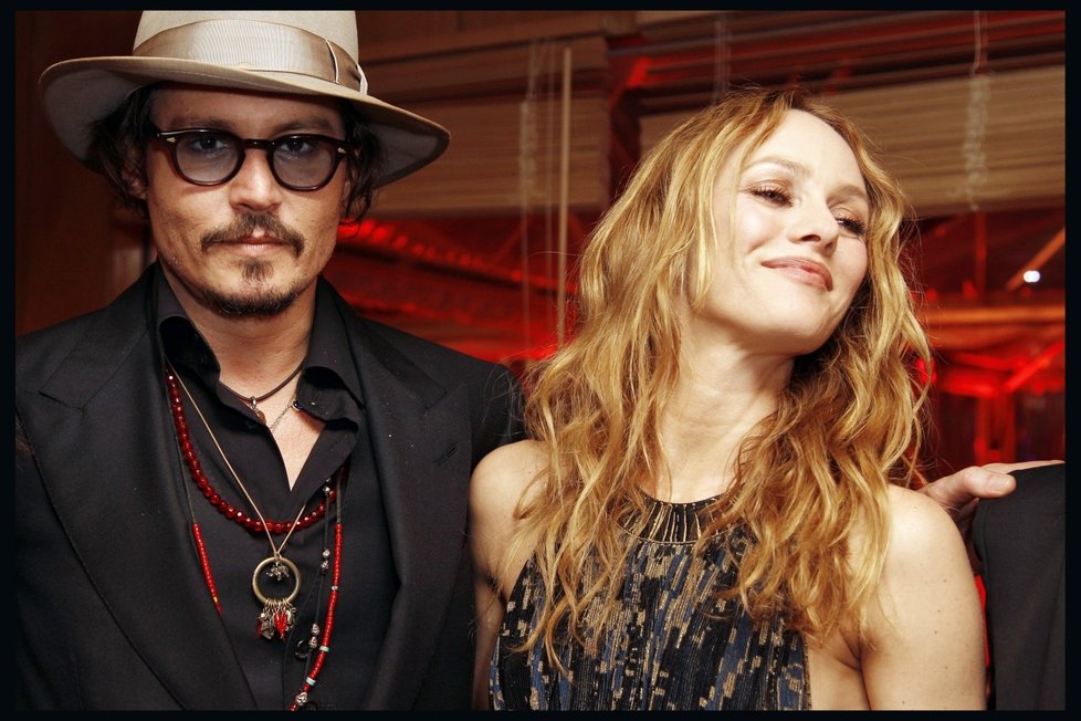 Johnny Depp a Vanessa Paradis