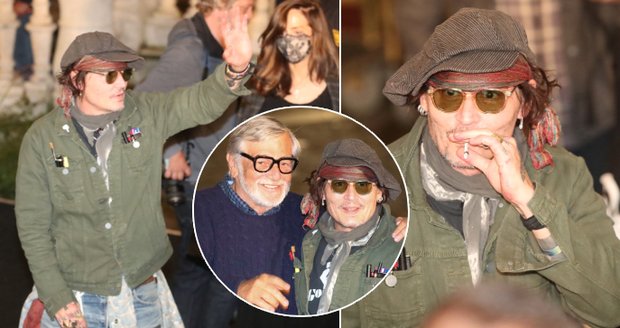 Johnny Depp a jeho nadité kapsy