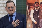 Depp na přátelích nešetřil.