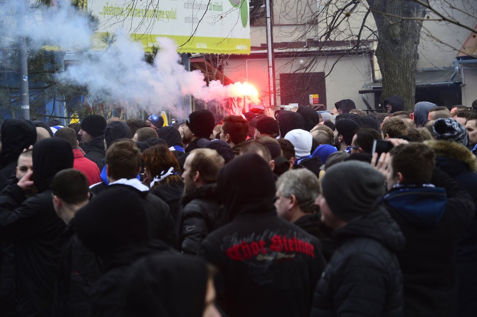 Vyhrocené derby mezi Ostravou a Opavou