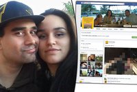 Muž zavraždil manželku a fotku jejího těla postoval na facebooku