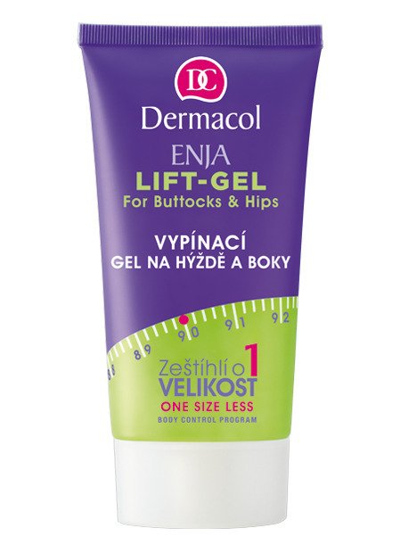 Dermacol Enja, vypínací gel na hýždě a boky, 199 Kč, koupíte v síti drogerií nebo na www.dermacol.cz