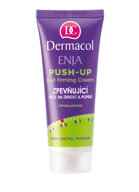 Dermacol Enja, zpevňující péče na dekolt a poprsí, 199 Kč, koupíte v síti drogerií nebo na www.dermacol.cz