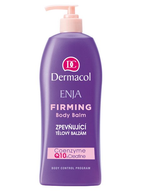 Dermacol Enja, zpevňující tělový balzám, 199 Kč, koupíte v síti drogerií nebo na www.dermacol.cz