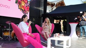 Iva Kubelková a Věra Komárová