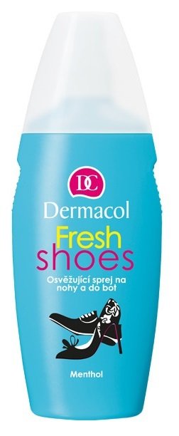 Dermacol, osvěžující sprej na nohy a do bot, 99 Kč, koupíte na www.dermacol.cz