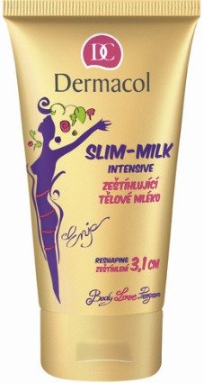 Zeštíhlující tělové mléko Dermacol, 199 Kč (150 ml), koupíte v síti drogérií