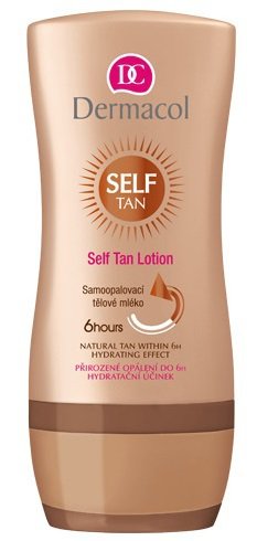 Samoopalovací tělové mléko Self Tan, Dermacol, 149 Kč (200 ml)