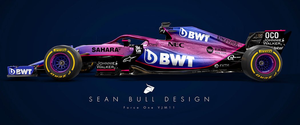 Force India (one?) 2018 Livery Concept