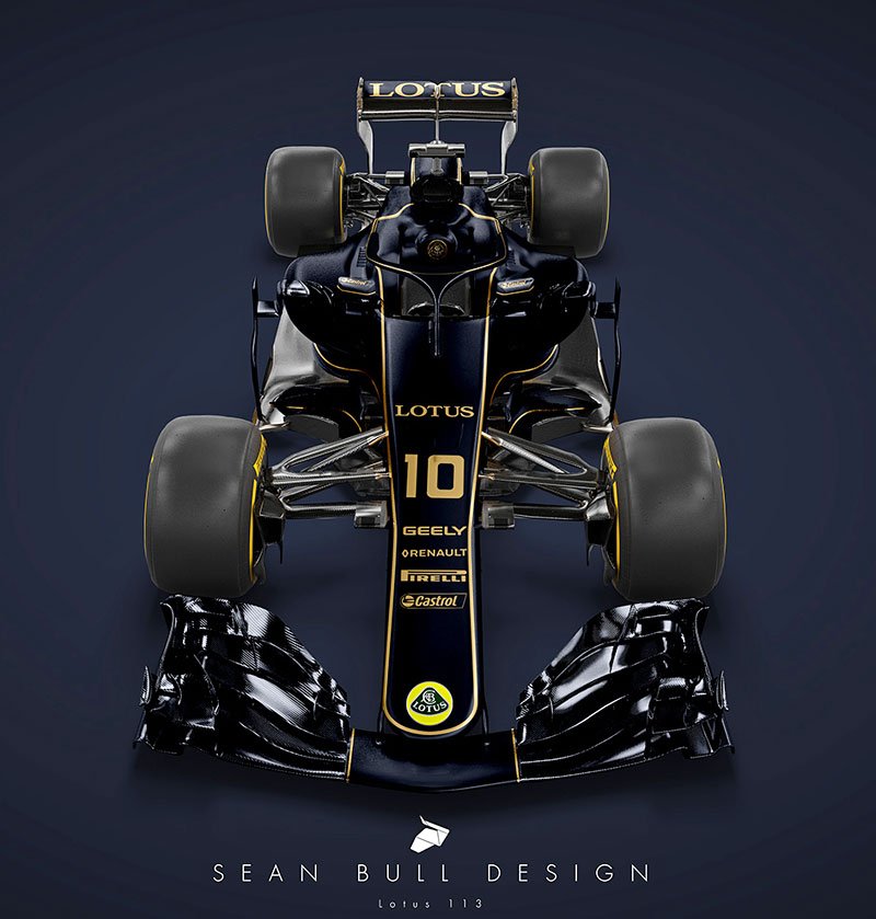 Lotus 113 Concept Livery