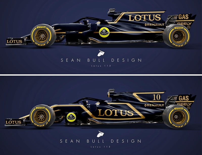 Lotus 113 Concept Livery