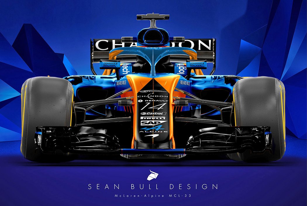 Mclaren Alpine 2018 Livery