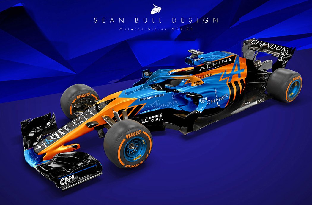 Mclaren Alpine 2018 Livery