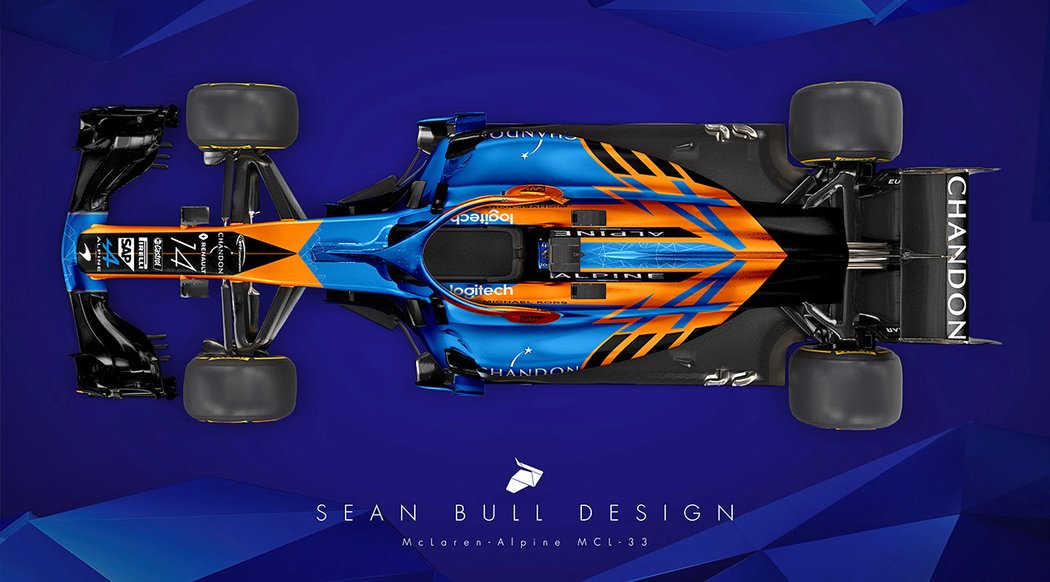 Mclaren Alpine 2018 Livery