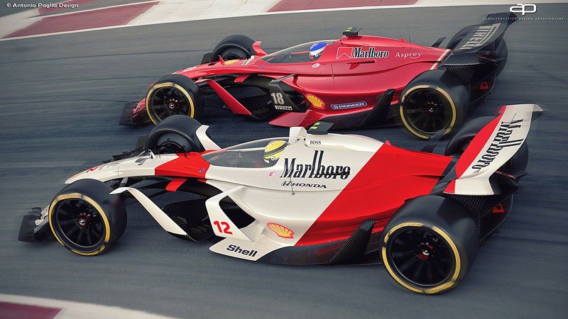 Jak budou vypadat vozy F1 v roce 2025