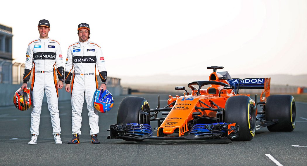 McLaren-Renault MCL33, Stoffel Vandoorne, Fernando Alonso