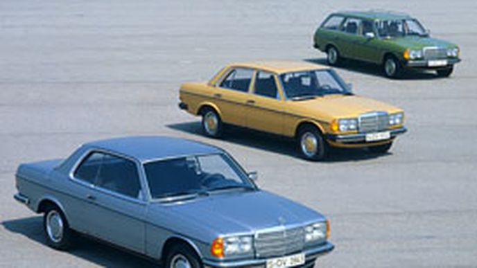 Mercedes-Benz třídy E – Hvězdná evoluce (5. díl – řada W123 – Piáno) Mercedes-Benz třídy E – Hvězdná evoluce (5. díl – řada W123 – Piáno)