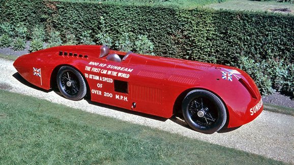 Sunbeam 1000 hp (1926-1927): Světový rekordman jel poprvé přes 200 mil v hodině