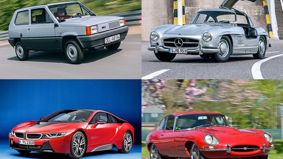 Odborníci i slavní závodníci vybrali 100 nejkrásnějších aut všech dob. Tady je kompletní pořadí