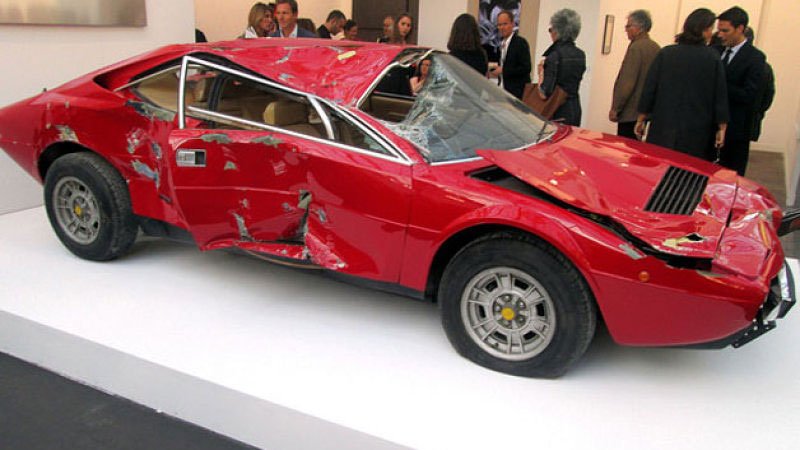 Bertrand Lavier: Ferrari