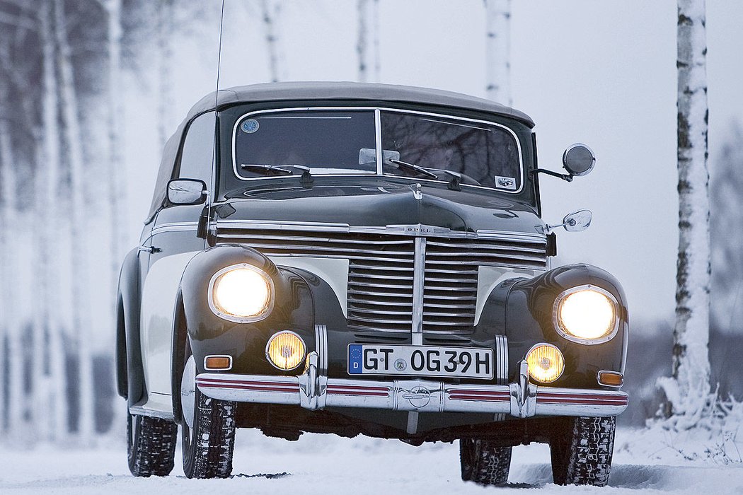 Opel Kapitän Cabrio Gläser