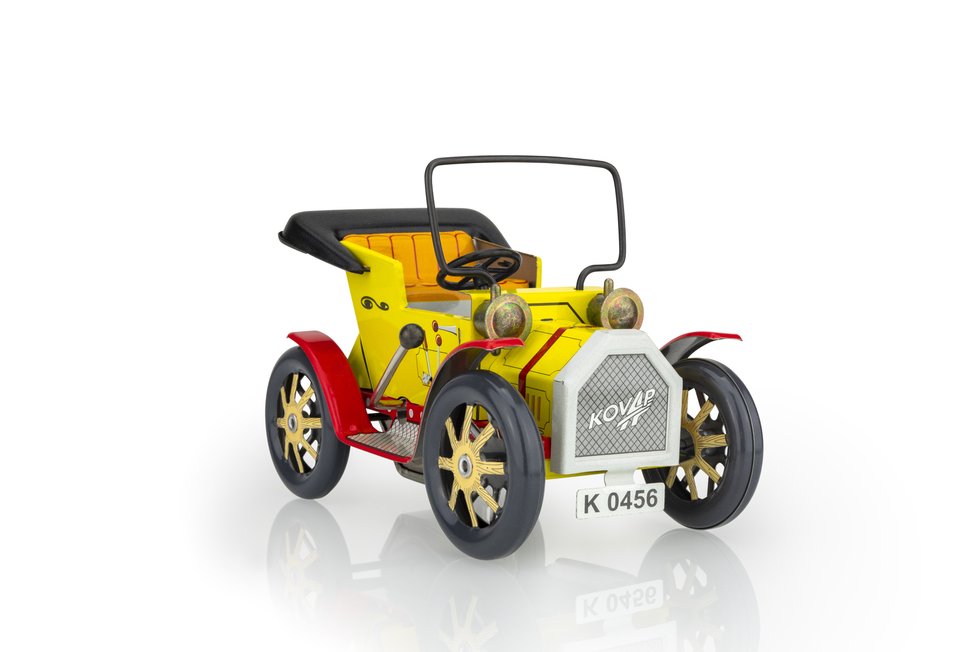 Designbloku se zúčastní také výrobce plechových hraček KOVAP Náchod