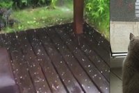 Kroupy a déšť v Kolodějích: Bouřky zasáhnou nejen Prahu, sledujte radar