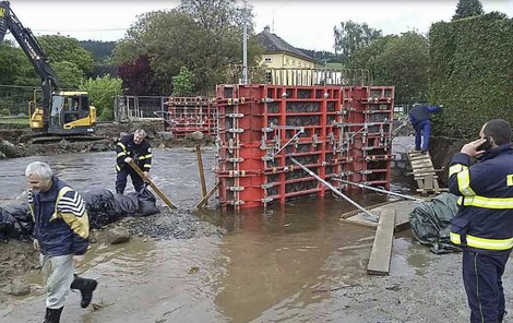 Voda v Olomouci zatopila několik domů