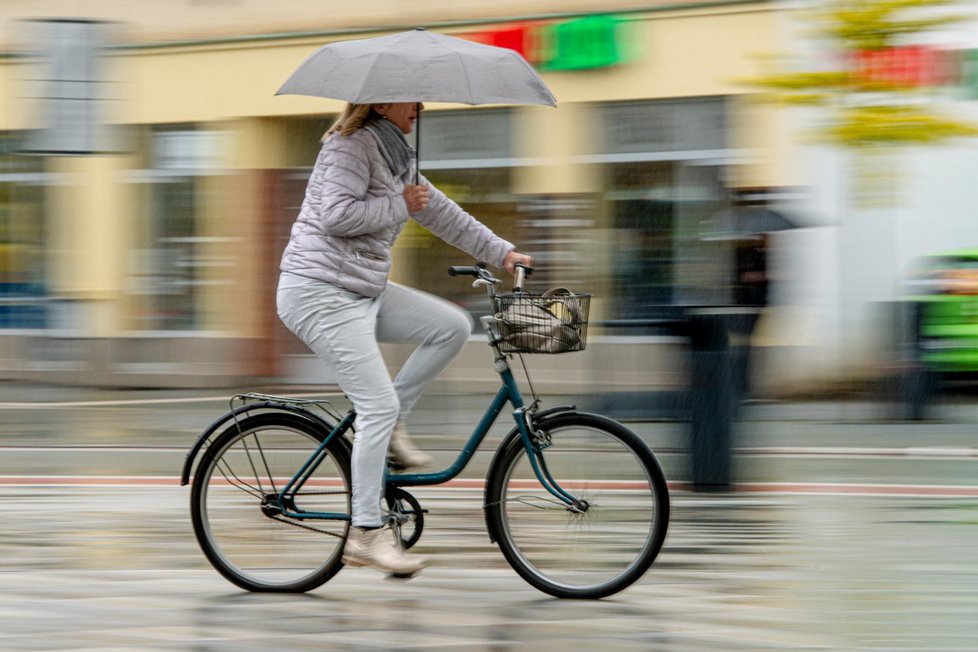 Česko sužují prudké deště (22. 5. 2019)