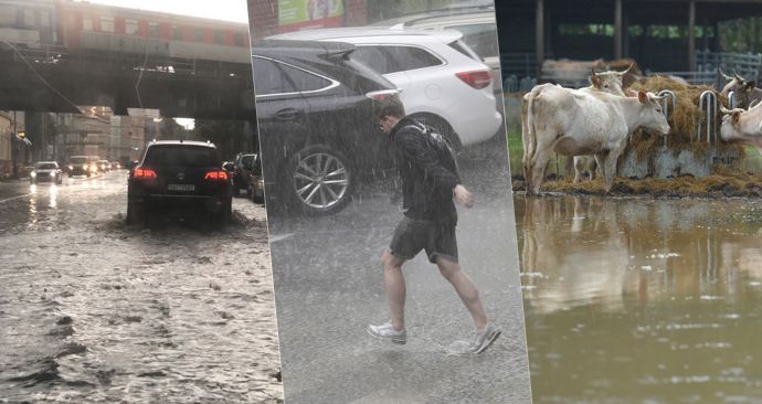 Sobotní a noční bouřky způsobily stovky škod za desítky mil. Kč