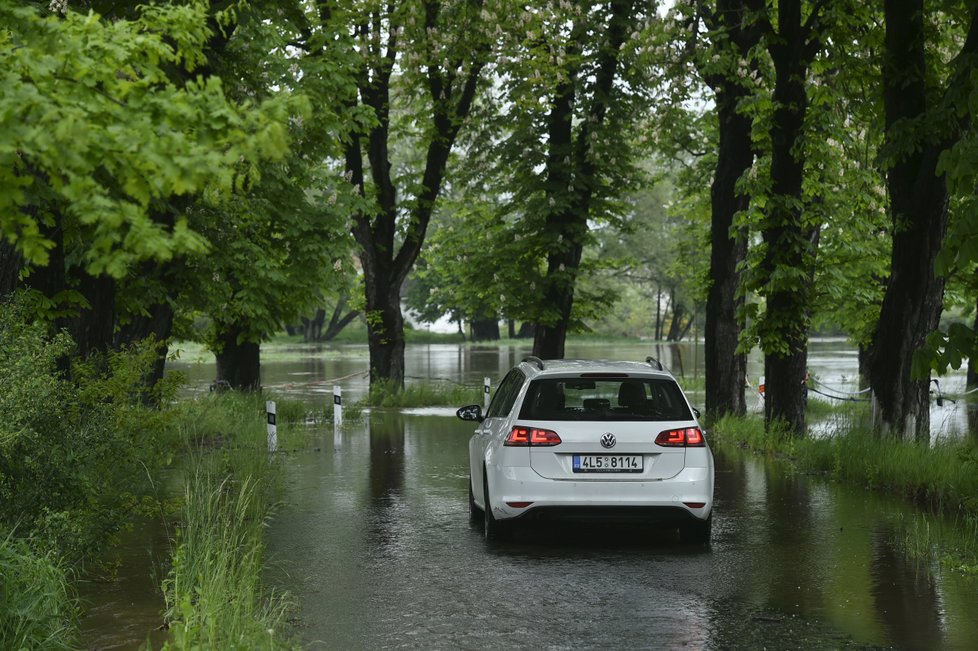 Situace v obci Černousy na Liberecku