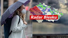 Štval vás déšť? V Česku letos pršelo nejvíce za 10 let, potvrzují data. Sledujte radar Blesku