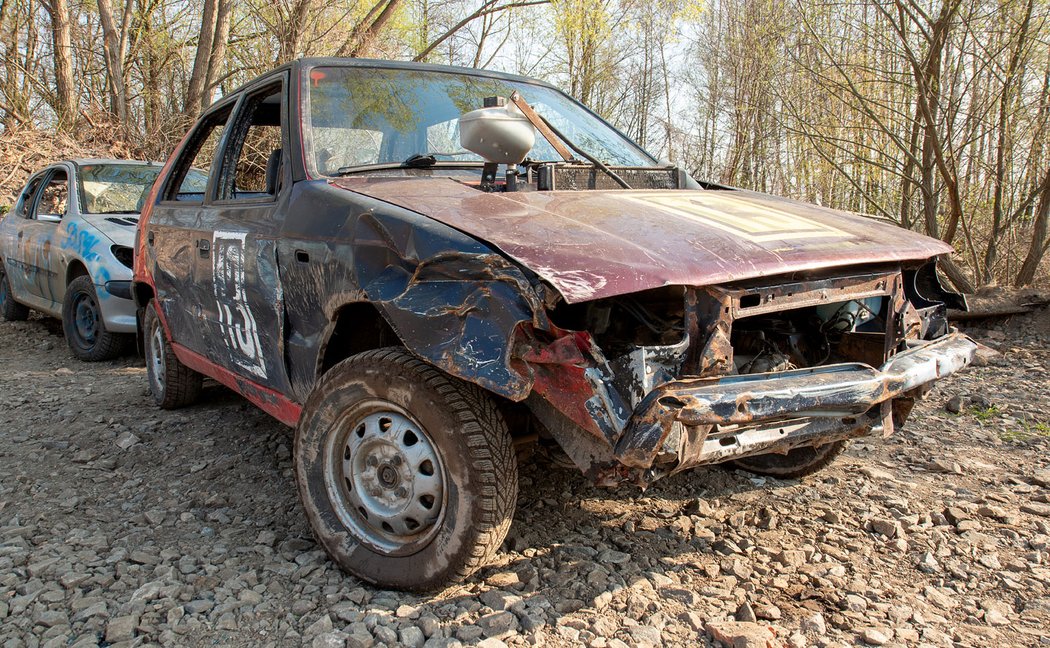 Podruhé na startu destrukčních závodů v Přelouči