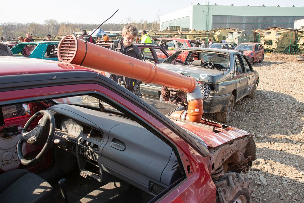 Podruhé na startu destrukčních závodů v Přelouči