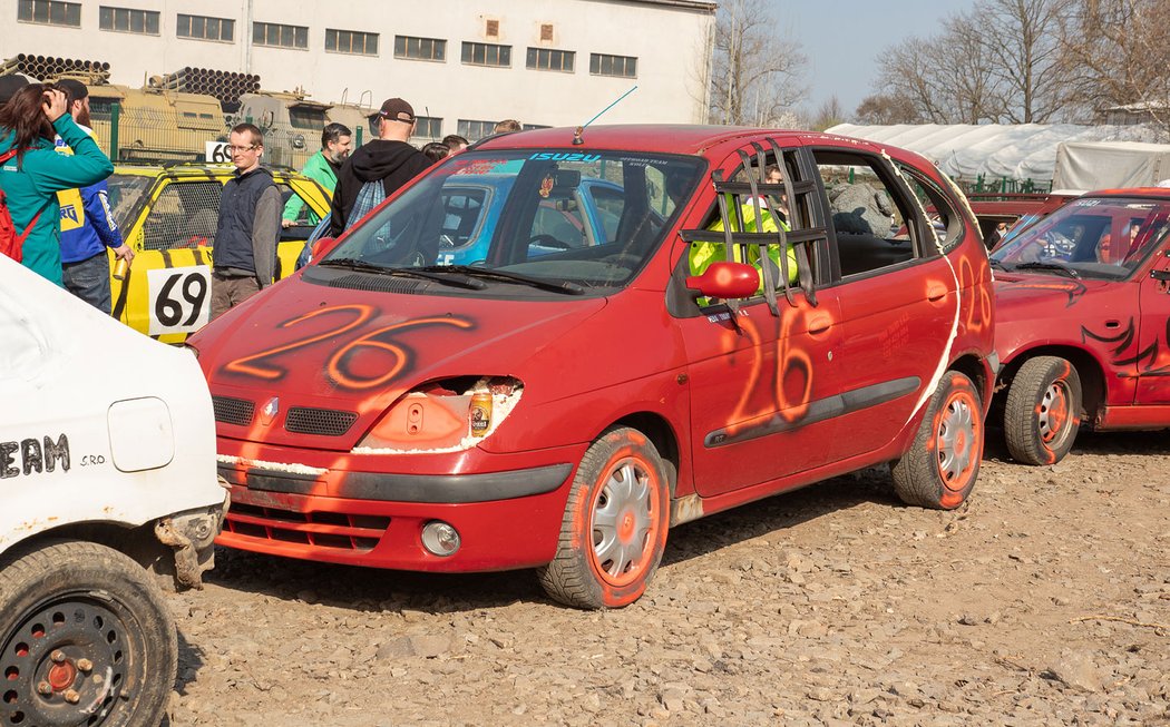 Podruhé na startu destrukčních závodů v Přelouči