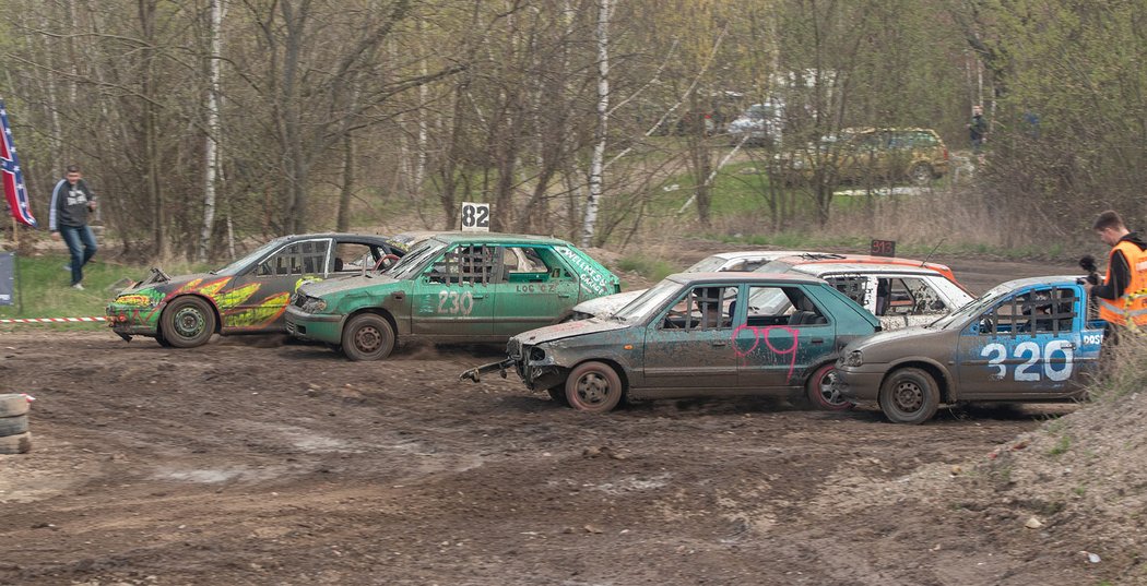 Podruhé na startu destrukčních závodů v Přelouči