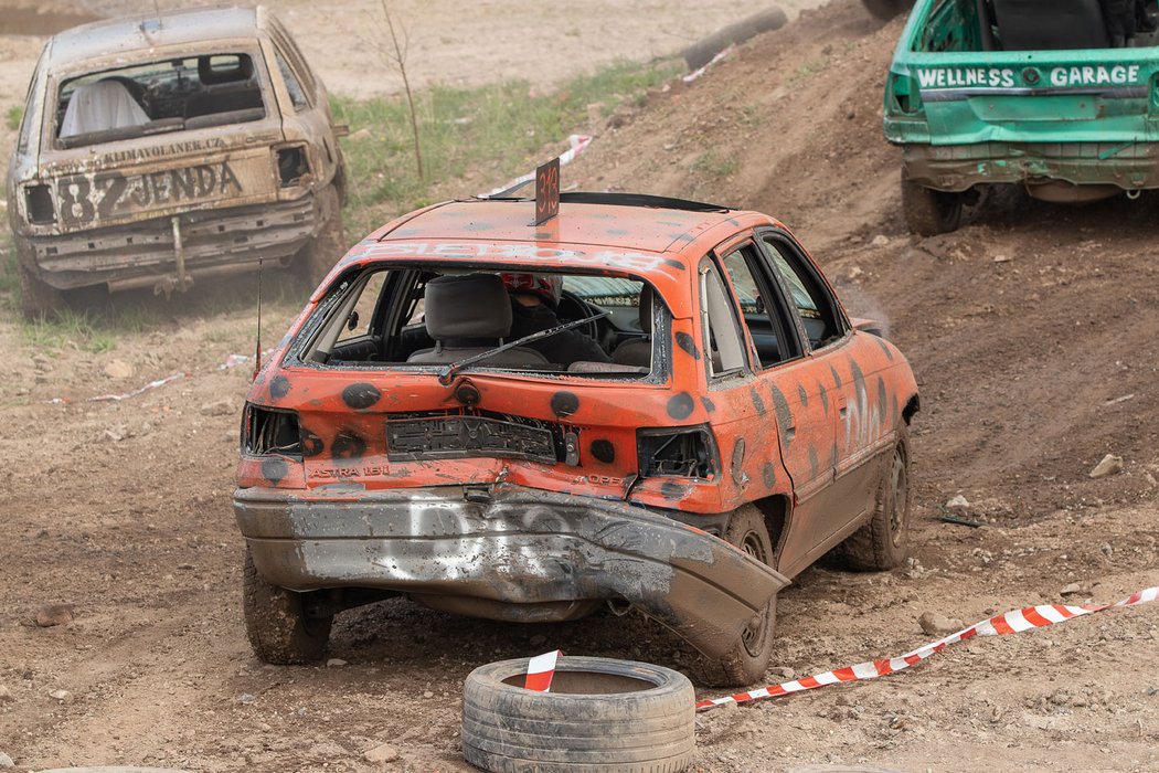 Podruhé na startu destrukčních závodů v Přelouči