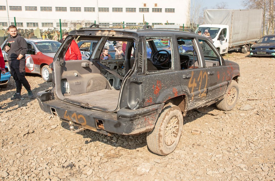 Podruhé na startu destrukčních závodů v Přelouči