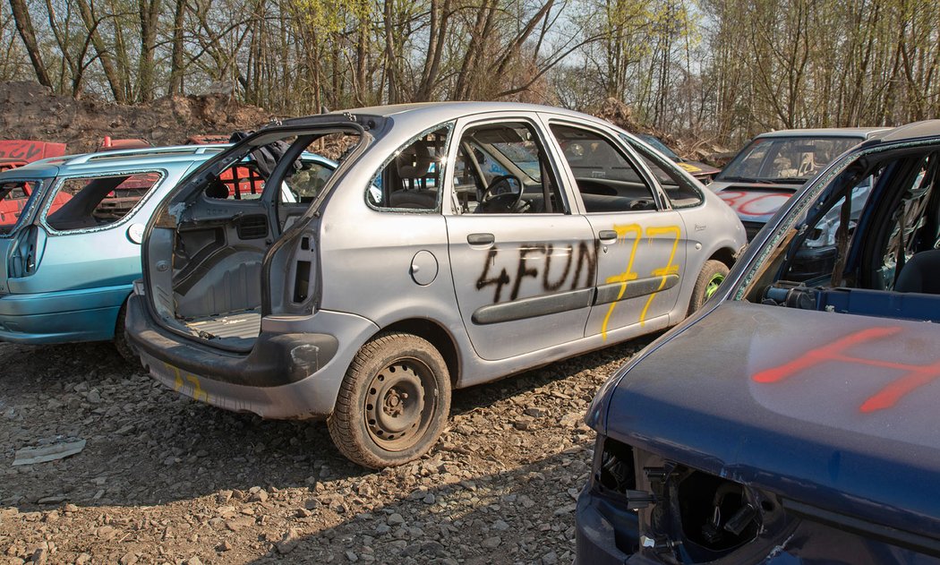 Podruhé na startu destrukčních závodů v Přelouči