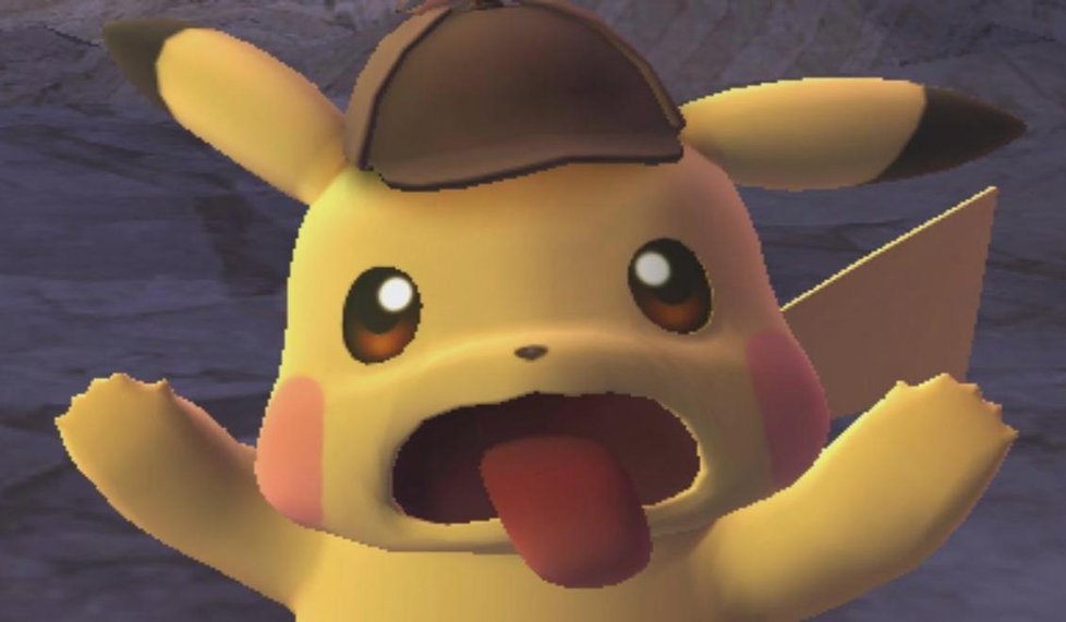 Detective Pikachu je velmi vtipná hra.